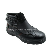 Profesional proteger empeine parte zapatos de seguridad para soldadores (HQ06003)